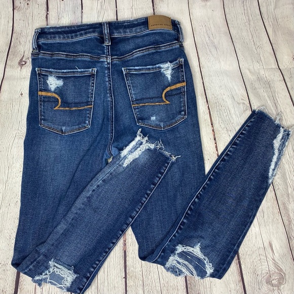 AMERICAN EAGLE Super High Rise Skinny Jeggings - Picture 2 of 8
